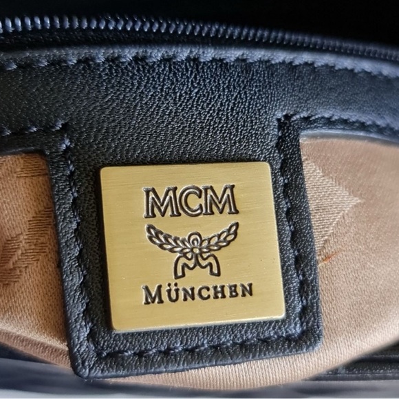 MCM Black Quilted Shoulder Bag - Picture 8 of 10